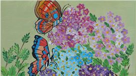 Badrunissa Irfan’s Solo Show Whimsical Worlds  on Display