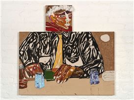 Chase Hall's new portraits unpack hybridity at Galerie Eva Presenhuber Vienna