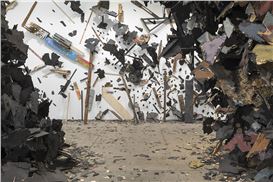 Leonardo Drew Unveils a New Immersive Sculptural Installation in the South London Gallery's Main Exhibition Space