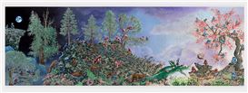 Raqib Shaw's epic "Paradise Lost" unveiled in full at the Art Institute of Chicago