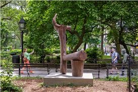 Public Art Fund Debuts Thaddeus Mosley: Touching the Earth in City Hall Park