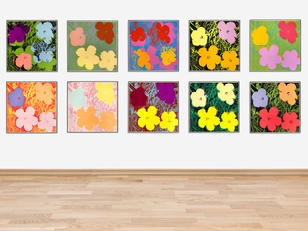 Andy Warhol's "Flowers" Leads $2.2 Million Prints & Multiples Auction