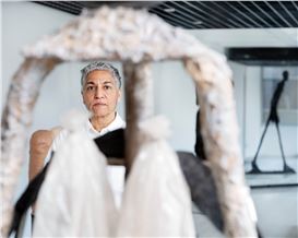 ‘You Might Find It Scary’: Artist Huma Bhabha Squares up to Giacometti with Wellies, Skulls and Teeth