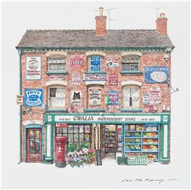 From Vietnam to Nepal, Lee Me Kyeoung Expands the Geographic Bounds of Her Corner Store Drawings