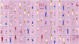 Yuge Zhou's "Trampoline Color Exercise" Comes to Times Square This June for "Midnight Moment"