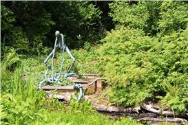 Francis Upritchard Bronze Sculpture Is Newly Installed at Roche Court Sculpture Park and Gallery